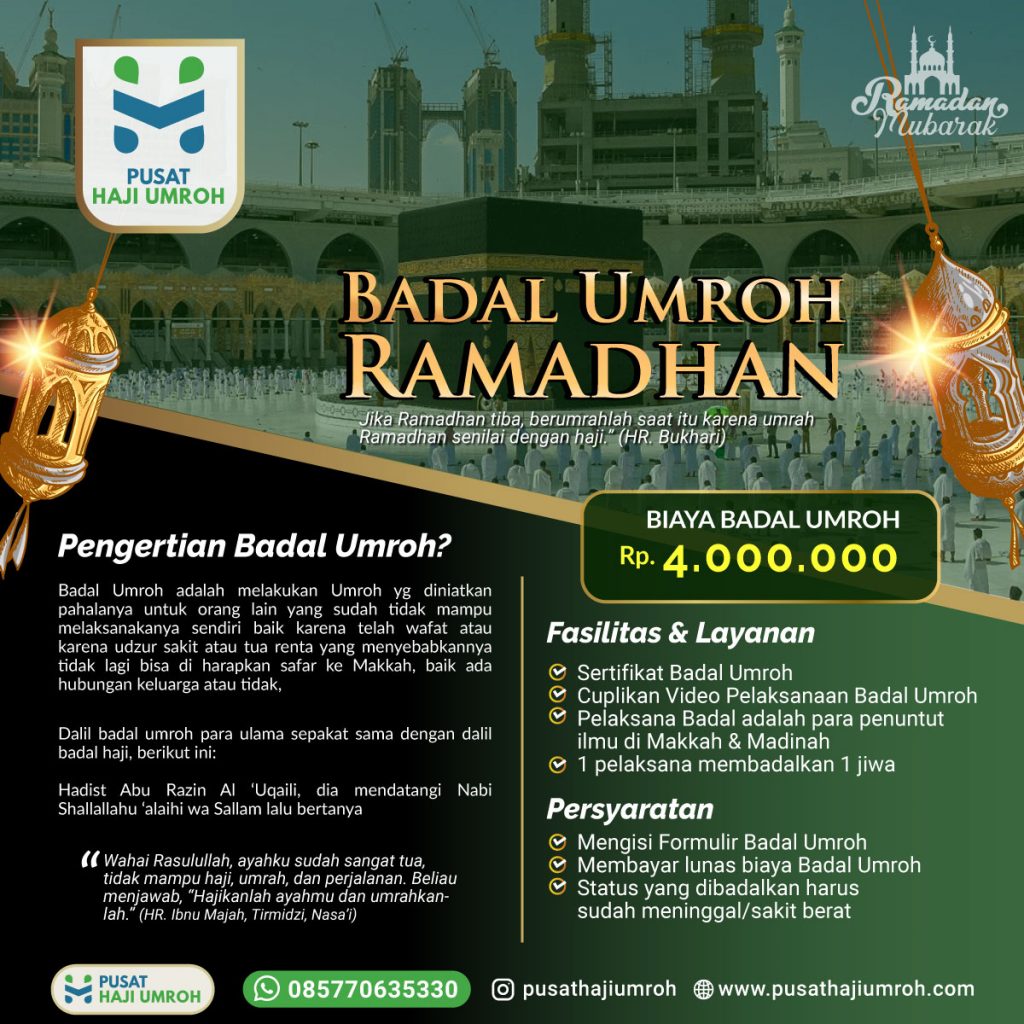 Badal Umroh Ramadhan