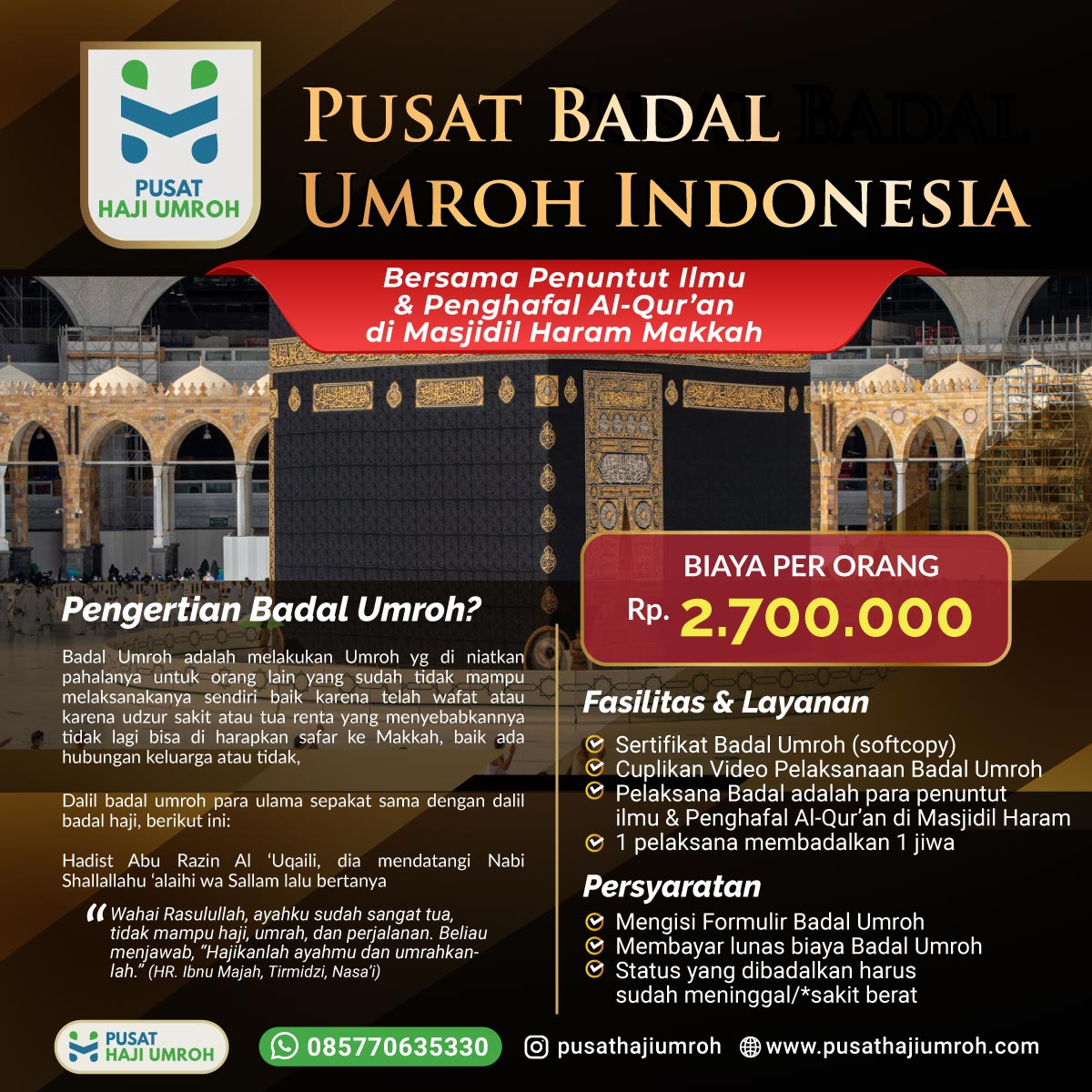 Badal Umroh 2021 2022