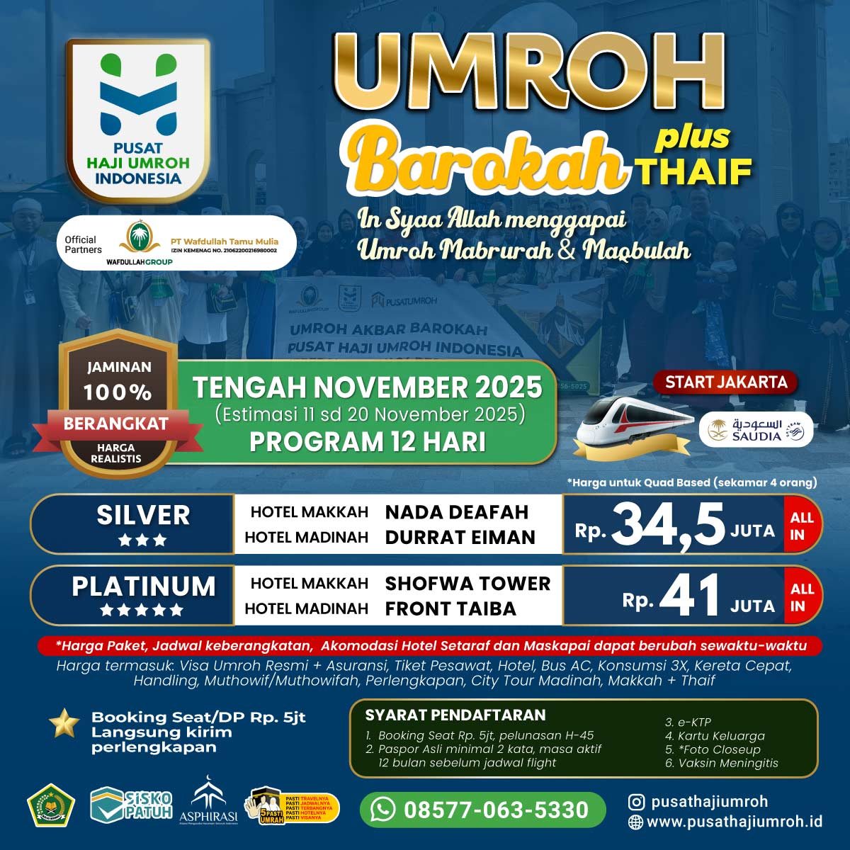 Paket Umroh November 2025 plus Taif - Gambar 3