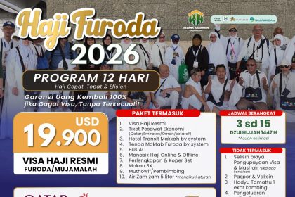 Haji Furoda 2026, langsung berangkat tanpa antri