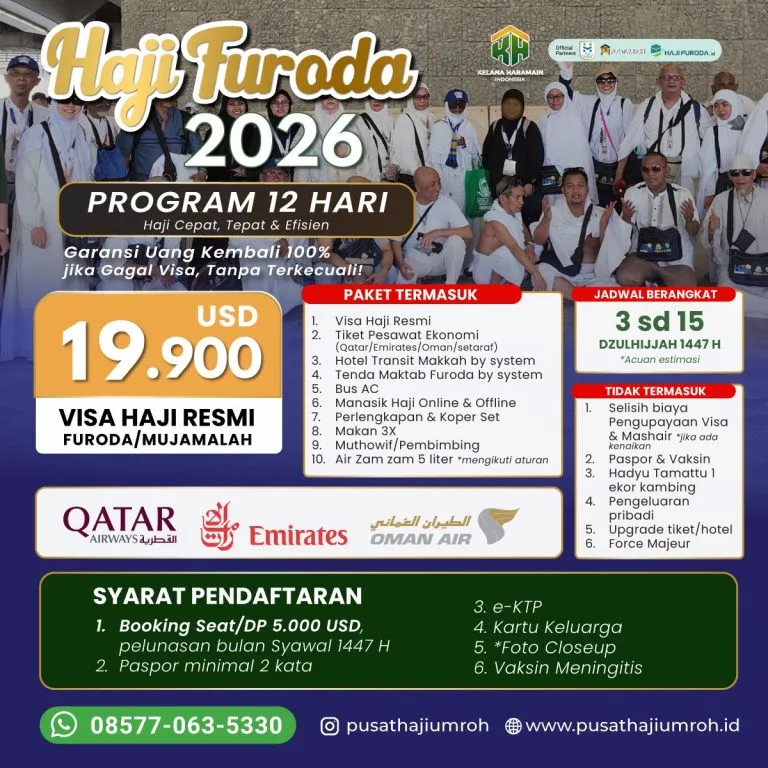 Haji Furoda 2026, langsung berangkat tanpa antri